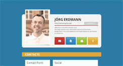 Desktop Screenshot of joerg-erdmann.de