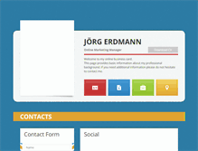 Tablet Screenshot of joerg-erdmann.de